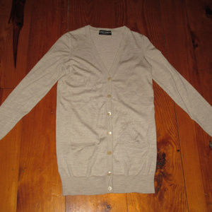 Dolce & Gabbana Knit Cardigan Sweater Retail $395